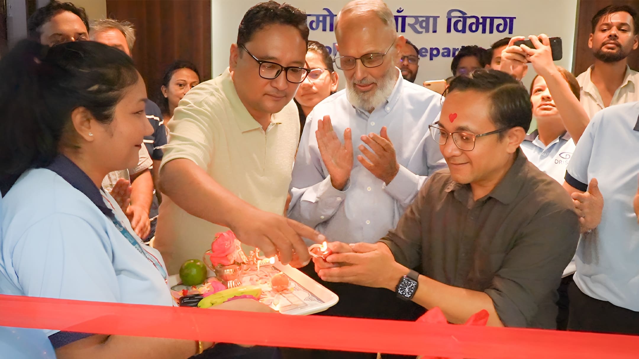 A glimpse from the opening of our new branch at Manmohan Memorial & Teaching Hospital, Swayambhu.